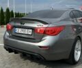 Серый Инфинити Q50, объемом двигателя 3 л и пробегом 125 тыс. км за 349 $, фото 4 на Automoto.ua