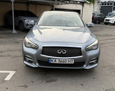 Серый Инфинити Q50, объемом двигателя 1.99 л и пробегом 168 тыс. км за 12499 $, фото 9 на Automoto.ua