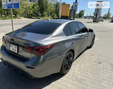 Сірий Інфініті Q50, об'ємом двигуна 1.99 л та пробігом 102 тис. км за 19000 $, фото 8 на Automoto.ua