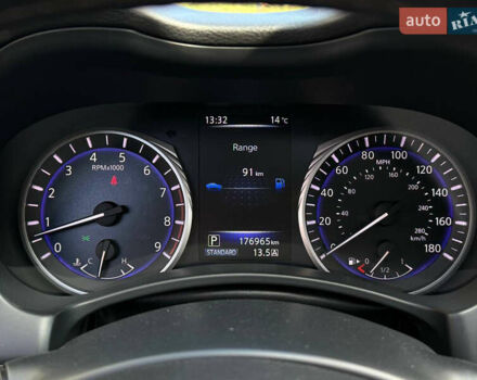 Сірий Інфініті Q50, об'ємом двигуна 3 л та пробігом 177 тис. км за 12999 $, фото 12 на Automoto.ua