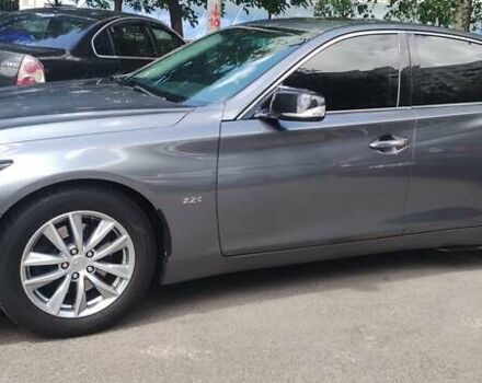 Сірий Інфініті Q50, об'ємом двигуна 2.14 л та пробігом 178 тис. км за 16800 $, фото 7 на Automoto.ua