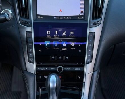Сірий Інфініті Q50, об'ємом двигуна 3 л та пробігом 177 тис. км за 12999 $, фото 12 на Automoto.ua