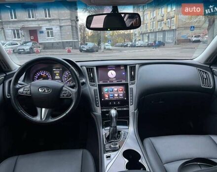 Серый Инфинити Q50, объемом двигателя 3 л и пробегом 116 тыс. км за 11700 $, фото 23 на Automoto.ua