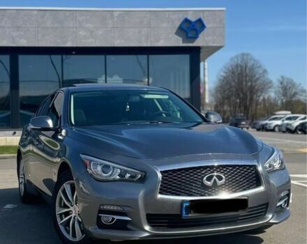 Серый Инфинити Q50, объемом двигателя 3 л и пробегом 85 тыс. км за 11000 $, фото 1 на Automoto.ua