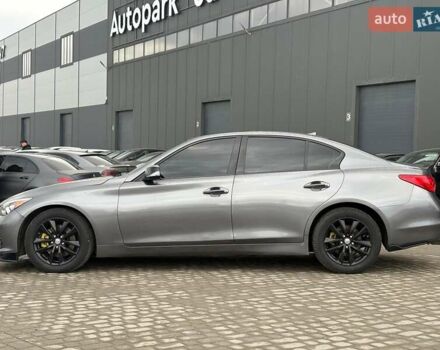 Сірий Інфініті Q50, об'ємом двигуна 3 л та пробігом 205 тис. км за 11450 $, фото 12 на Automoto.ua