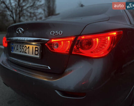 Серый Инфинити Q50, объемом двигателя 1.99 л и пробегом 180 тыс. км за 13900 $, фото 13 на Automoto.ua