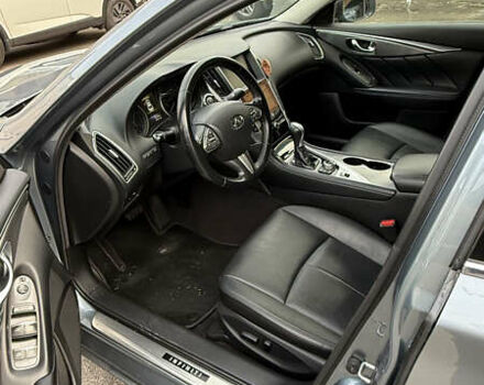 Серый Инфинити Q50, объемом двигателя 1.99 л и пробегом 168 тыс. км за 12499 $, фото 15 на Automoto.ua