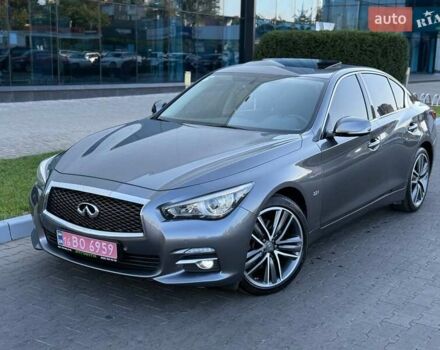 Серый Инфинити Q50, объемом двигателя 2.2 л и пробегом 137 тыс. км за 16999 $, фото 1 на Automoto.ua