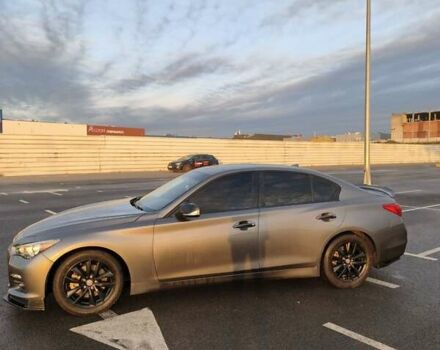 Сірий Інфініті Q50, об'ємом двигуна 3 л та пробігом 204 тис. км за 16500 $, фото 6 на Automoto.ua