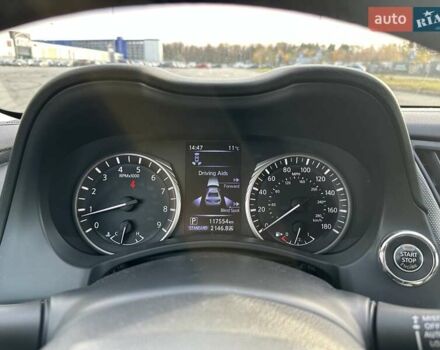 Серый Инфинити Q50, объемом двигателя 3 л и пробегом 118 тыс. км за 22800 $, фото 15 на Automoto.ua