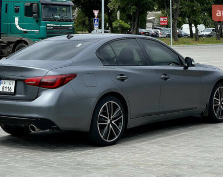 Серый Инфинити Q50, объемом двигателя 1.99 л и пробегом 180 тыс. км за 17700 $, фото 4 на Automoto.ua