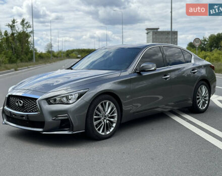 Серый Инфинити Q50, объемом двигателя 3 л и пробегом 108 тыс. км за 17500 $, фото 7 на Automoto.ua