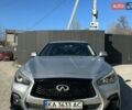 Серый Инфинити Q50, объемом двигателя 3 л и пробегом 160 тыс. км за 13500 $, фото 1 на Automoto.ua