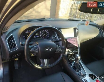 Серый Инфинити Q50, объемом двигателя 1.99 л и пробегом 66 тыс. км за 17000 $, фото 4 на Automoto.ua