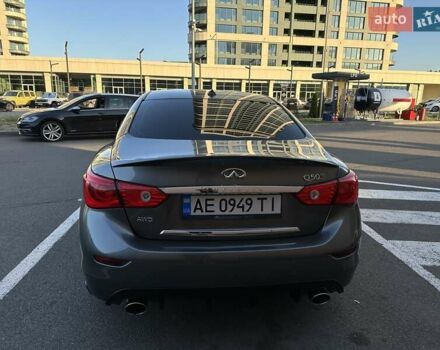 Серый Инфинити Q50, объемом двигателя 3 л и пробегом 82 тыс. км за 23000 $, фото 50 на Automoto.ua
