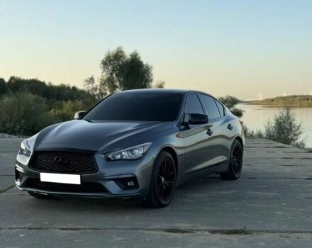 Серый Инфинити Q50, объемом двигателя 2 л и пробегом 127 тыс. км за 10100 $, фото 7 на Automoto.ua