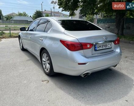 Серый Инфинити Q50, объемом двигателя 1.99 л и пробегом 143 тыс. км за 14799 $, фото 23 на Automoto.ua