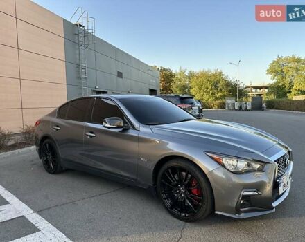 Серый Инфинити Q50, объемом двигателя 3 л и пробегом 82 тыс. км за 23000 $, фото 51 на Automoto.ua