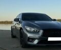 Серый Инфинити Q50, объемом двигателя 2 л и пробегом 127 тыс. км за 10100 $, фото 1 на Automoto.ua