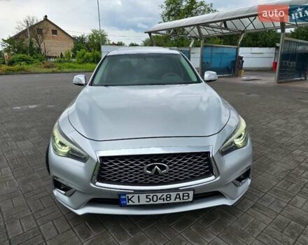 Серый Инфинити Q50, объемом двигателя 3 л и пробегом 178 тыс. км за 14300 $, фото 3 на Automoto.ua