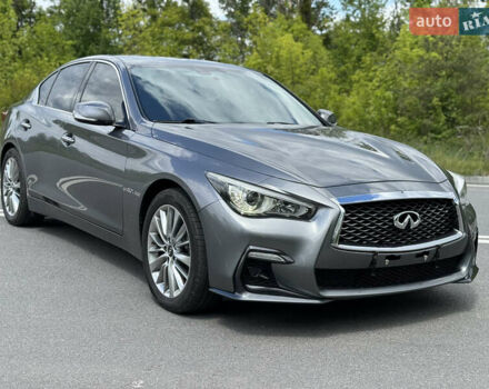 Сірий Інфініті Q50, об'ємом двигуна 3 л та пробігом 108 тис. км за 17777 $, фото 3 на Automoto.ua