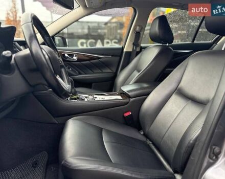 Серый Инфинити Q50, объемом двигателя 3 л и пробегом 170 тыс. км за 16500 $, фото 13 на Automoto.ua