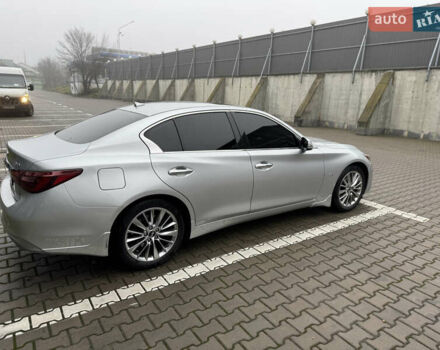 Серый Инфинити Q50, объемом двигателя 3 л и пробегом 54 тыс. км за 16900 $, фото 12 на Automoto.ua