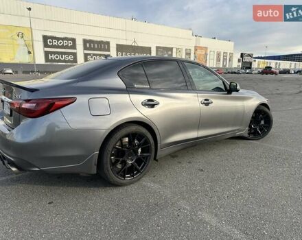 Серый Инфинити Q50, объемом двигателя 3 л и пробегом 118 тыс. км за 22800 $, фото 10 на Automoto.ua