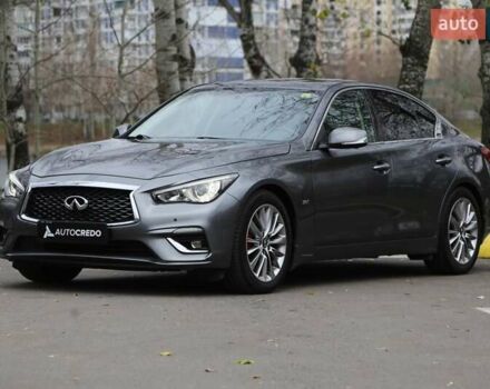 Серый Инфинити Q50, объемом двигателя 2.98 л и пробегом 100 тыс. км за 16500 $, фото 2 на Automoto.ua