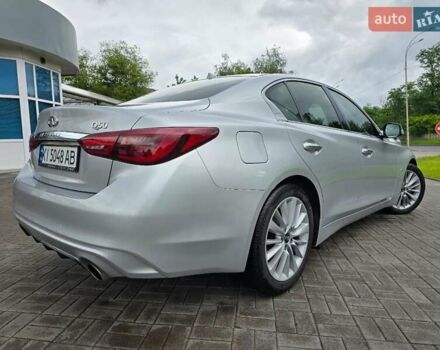 Серый Инфинити Q50, объемом двигателя 3 л и пробегом 178 тыс. км за 14300 $, фото 4 на Automoto.ua