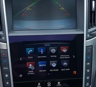 Серый Инфинити Q50, объемом двигателя 3 л и пробегом 86 тыс. км за 16250 $, фото 25 на Automoto.ua