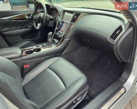 Серый Инфинити Q50, объемом двигателя 3 л и пробегом 178 тыс. км за 14300 $, фото 9 на Automoto.ua