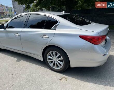 Серый Инфинити Q50, объемом двигателя 1.99 л и пробегом 143 тыс. км за 14799 $, фото 11 на Automoto.ua