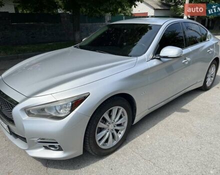 Серый Инфинити Q50, объемом двигателя 1.99 л и пробегом 143 тыс. км за 14799 $, фото 17 на Automoto.ua