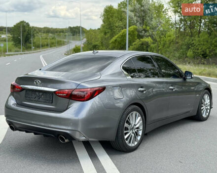 Серый Инфинити Q50, объемом двигателя 3 л и пробегом 108 тыс. км за 17500 $, фото 10 на Automoto.ua