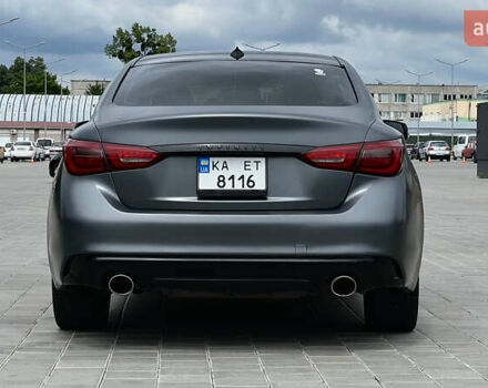 Серый Инфинити Q50, объемом двигателя 1.99 л и пробегом 180 тыс. км за 17700 $, фото 5 на Automoto.ua