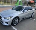 Серый Инфинити Q50, объемом двигателя 3 л и пробегом 139 тыс. км за 17000 $, фото 1 на Automoto.ua