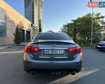 Серый Инфинити Q50, объемом двигателя 3 л и пробегом 82 тыс. км за 23000 $, фото 38 на Automoto.ua