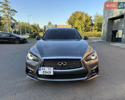 Серый Инфинити Q50, объемом двигателя 3 л и пробегом 82 тыс. км за 23000 $, фото 35 на Automoto.ua