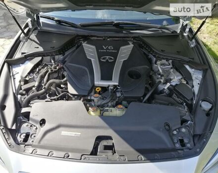 Сірий Інфініті Q50, об'ємом двигуна 3 л та пробігом 80 тис. км за 22500 $, фото 23 на Automoto.ua