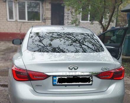 Сірий Інфініті Q50, об'ємом двигуна 3 л та пробігом 47 тис. км за 26500 $, фото 5 на Automoto.ua