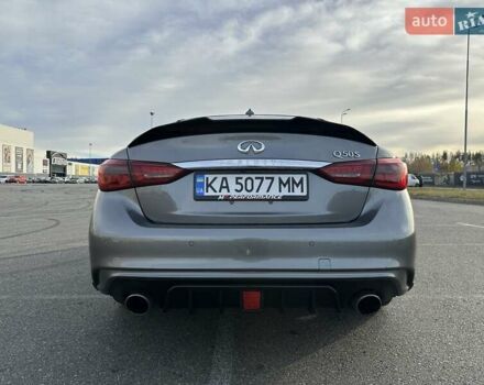 Серый Инфинити Q50, объемом двигателя 3 л и пробегом 118 тыс. км за 22800 $, фото 9 на Automoto.ua