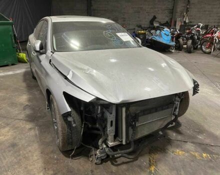 Сірий Інфініті Q50, об'ємом двигуна 3 л та пробігом 130 тис. км за 12000 $, фото 2 на Automoto.ua