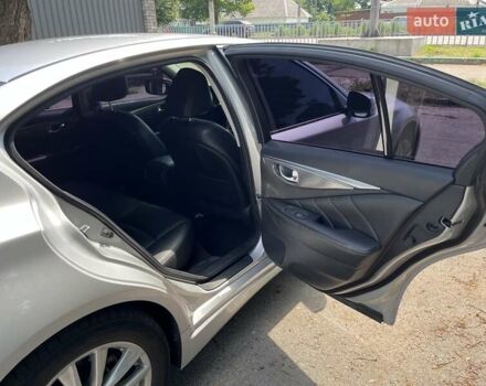 Серый Инфинити Q50, объемом двигателя 1.99 л и пробегом 143 тыс. км за 14799 $, фото 16 на Automoto.ua