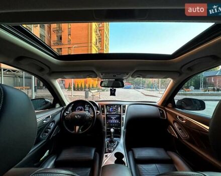 Серый Инфинити Q50, объемом двигателя 3 л и пробегом 82 тыс. км за 23000 $, фото 21 на Automoto.ua