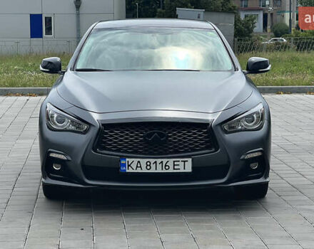 Серый Инфинити Q50, объемом двигателя 1.99 л и пробегом 180 тыс. км за 17700 $, фото 1 на Automoto.ua