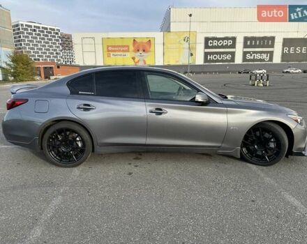 Серый Инфинити Q50, объемом двигателя 3 л и пробегом 118 тыс. км за 22800 $, фото 11 на Automoto.ua