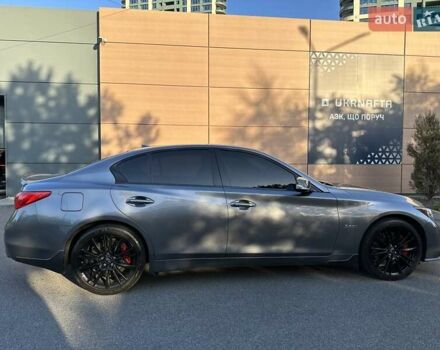 Серый Инфинити Q50, объемом двигателя 3 л и пробегом 82 тыс. км за 23000 $, фото 40 на Automoto.ua