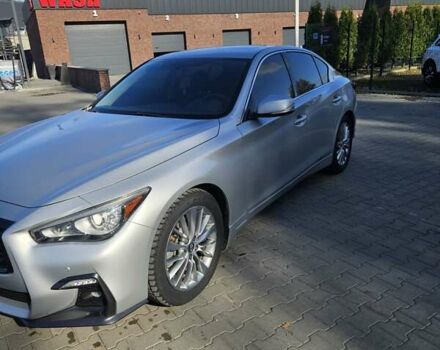 Инфинити Q50 2017 в Деражне на Automoto.ua Серый Инфинити Q50, объемом двигателя 3 л и пробегом 195 тыс. км за 16000 $, фото 3 на Automoto.ua