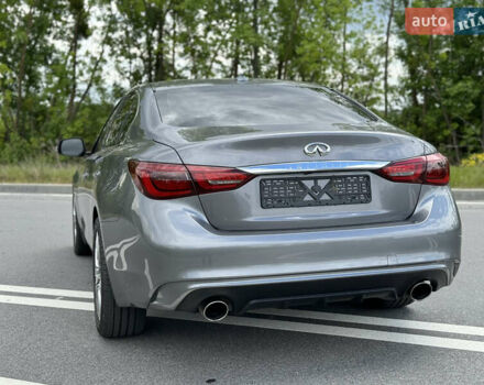 Серый Инфинити Q50, объемом двигателя 3 л и пробегом 108 тыс. км за 17500 $, фото 13 на Automoto.ua